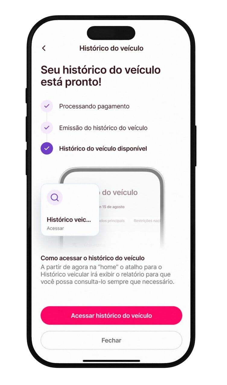Mockup 4 - Histórico Veicular